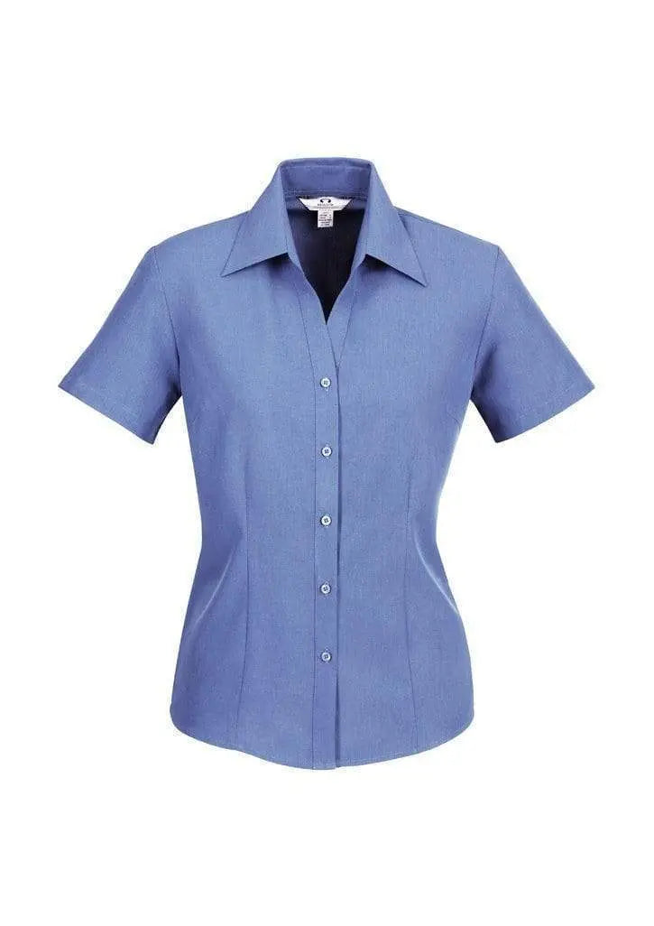 Biz Collection Women’s Plain Oasis Short Sleeve Shirt Lb3601 Metro Workwear.